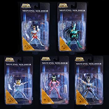 【中古】(非常に良い)聖闘士星矢　MOVING　SOLDIER　I．BLONZE　SAINT　5種セット