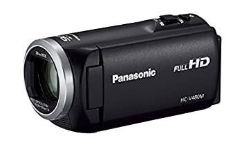 【中古】パナソニック HDビデオカメラ V480M 32GB 高倍率90倍ズーム ブラック HC-V...