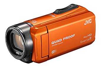 【中古】JVC ビデオカメラ Everio R 防水5m 防塵仕様 Wi-Fi対応 内蔵メモリー64GB ...