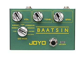 【中古】(非常に良い)【国内正規品】JOYO ジョーヨー エフェクター R-11 BAATSIN (バットシン) オーバードライブ/ディトーション ペダル(2.0)