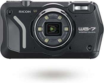【中古】RICOH WG-7 ブラック 本格アウトドアカメラ 3100