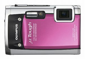【中古】OLYMPUS 防水デジタルカメラ μ TOUGH 6020 ピンク μ TOUGH-6020 PNK