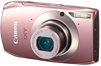 【中古】Canon デジタルカメラ IXY32ピンク IXY32S(PK) 1210万画素 光学4.4倍ズーム 3.2型ワイドタッチパネル フルHD動画