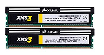 (中古品)CORSAIR Memory Module DDR3 デスクトップ XMS Series 4GB×2kit CMX8GX3M2A1600C9【メーカー名】Corsair【メーカー型番】CMX8GX3M2A1600C9【ブランド名】CORSAIR【商品説明】CORSAIR Memory Module DDR3 デスクトップ XMS Series 4GB×2kit CMX8GX3M2A1600C9規格:PC3-12800 (DDR3-1600MHz)容量:8GB (4GB×2枚)種類:240Pin DDR3-SDRAM Unbuffered DIMM定格電圧:1.5VCas Latency:9お届け：受注後に再メンテ、梱包します。到着まで3日〜10日程度とお考え下さい。当店では初期不良に限り、商品到着から7日間は返品を 受付けております。品切れの場合は2週間程度でお届け致します。ご注文からお届けまで1、ご注文⇒24時間受け付けております。2、注文確認⇒当店から注文確認メールを送信します。3、在庫確認⇒中古品は受注後に、再メンテナンス、梱包しますので　お届けまで3日〜10日程度とお考え下さい。4、入金確認⇒前払い決済をご選択の場合、ご入金確認後、配送手配を致します。5、出荷⇒配送準備が整い次第、出荷致します。配送業者、追跡番号等の詳細をメール送信致します。6、到着⇒出荷後、1〜3日後に商品が到着します。当店はリサイクル専門店につき一般のお客様から買取しました中古扱い品です。ご来店ありがとうございます。