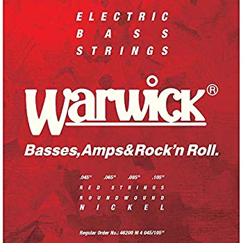 (中古品)WARWICK ワーウィック エレキベース弦 4弦セット ニッケルメッキ 46200 Medium 045/105【メーカー名】Warwick【メーカー型番】WB STR 46200 M 4 045【ブランド名】Warwick?ワーウィック【商品説明】WARWICK ワーウィック エレキベース弦 4弦セット ニッケルメッキ 46200 Medium 045/105この度はご来店誠に有難うございます！当店では初期不良に限り、商品到着から7日間は返品を受付けております。ご注文後のお客様都合での返品はお受けしておりませんのでご了承ください。他モールとの併売を行っておりますので、万が一売り切れの場合はご連絡させて頂きます。当店の・品は、お客様から買い取りました中古扱い品です。ご注文からお届けまで1、ご注文⇒ご注文は24時間受け付けております。2、注文確認⇒ご注文後、当店から注文確認メールを送信します。3、在庫確認⇒お届けまで3日から10日程度とお考え下さい。商品によってはお取り寄せさせていただきますので、通常よりお時間がかかる場合があります。その際はご連絡させていただきますのでご了承願います。当店は少人数運営のため、電話でのお問い合わせは受け付けておりませんので、メールにてお願い致します。ご来店ありがとうございます。
