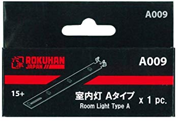 【状態　非常に良い】(中古品)ロクハン Zゲージ A009 室内灯 Aタイプ (1本入り)【メーカー名】ロクハン(Rokuhan)【メーカー型番】A009【ブランド名】ロクハン(Rokuhan)【商品説明】ロクハン Zゲージ A009 室内灯 Aタイプ (1本入り)この度はご来店誠に有難うございます！当店では初期不良に限り、商品到着から7日間は返品を受付けております。ご注文後のお客様都合での返品はお受けしておりませんのでご了承ください。他モールとの併売を行っておりますので、万が一売り切れの場合はご連絡させて頂きます。当店の・品は、お客様から買い取りました中古扱い品です。ご注文からお届けまで1、ご注文⇒ご注文は24時間受け付けております。2、注文確認⇒ご注文後、当店から注文確認メールを送信します。3、在庫確認⇒お届けまで3日から10日程度とお考え下さい。商品によってはお取り寄せさせていただきますので、通常よりお時間がかかる場合があります。その際はご連絡させていただきますのでご了承願います。当店は少人数運営のため、電話でのお問い合わせは受け付けておりませんので、メールにてお願い致します。ご来店ありがとうございます。