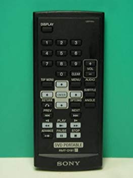 【中古】SONY DVD PORTABLEリモコン RMT-D191 i8my1cf