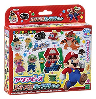 【中古】アクアビーズ スーパーマリオキャラクターセット w17b8b5