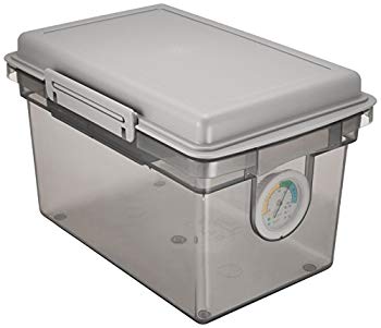 【中古】ナカバヤシ キャパティ ドライボックス 防湿庫 カメラ保管 8L グレー DB-8...