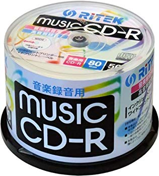 【状態　非常に良い】(中古品)ライテック製 / RiTEK / CD-R / 音楽用 / 50枚パック / CD-RMU80.50SPA【メーカー名】RiTEK【メーカー型番】CD-RMU80.50SPA【ブランド名】RITEK【商品説明】ライテック製 / RiTEK / CD-R / 音楽用 / 50枚パック / CD-RMU80.50SPA音楽用CD-R/一回録音用・-R/1〜24倍速対応記録容量　700MB録音時間　79分57秒ホワイトレーベル/インクジェットプリンター対応/ワイド印刷（内径22mmまで印刷可能）入数：スピンドルケース/50枚パック当店では初期不良に限り、商品到着から7日間は返品を 受付けております。品切れの場合は2週間程度でお届け致します。ご注文からお届けまで1、ご注文⇒24時間受け付けております。2、注文確認⇒当店から注文確認メールを送信します。3、在庫確認⇒中古品は受注後に、再メンテナンス、梱包しますので　お届けまで3日〜10日程度とお考え下さい。4、入金確認⇒前払い決済をご選択の場合、ご入金確認後、配送手配を致します。5、出荷⇒配送準備が整い次第、出荷致します。配送業者、追跡番号等の詳細をメール送信致します。6、到着⇒出荷後、1〜3日後に商品が到着します。当店はリサイクル専門店につき一般のお客様から買取しました中古扱い品です。ご来店ありがとうございます。