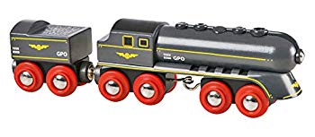 【状態　非常に良い】BRIO 黒い特急列車 33697【メーカー名】BRIO【メーカー型番】33697【ブランド名】ブリオ (BRIO)【商品説明】BRIO 黒い特急列車 33697対象年齢 : 3歳から当店では初期不良に限り、商品到着から7日間は返品を 受付けております。品切れの場合は2週間程度でお届け致します。ご注文からお届けまで1、ご注文⇒24時間受け付けております。2、注文確認⇒当店から注文確認メールを送信します。3、在庫確認⇒中古品は受注後に、再メンテナンス、梱包しますので　お届けまで3日〜10日程度とお考え下さい。4、入金確認⇒前払い決済をご選択の場合、ご入金確認後、配送手配を致します。5、出荷⇒配送準備が整い次第、出荷致します。配送業者、追跡番号等の詳細をメール送信致します。6、到着⇒出荷後、1〜3日後に商品が到着します。当店はリサイクル専門店につき一般のお客様から買取しました中古扱い品です。ご来店ありがとうございます。