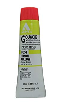 【状態　非常に良い】ホルベイン アクリラガッシュ レモンイエロー D034 20ml(6号)【メーカー名】ホルベイン工業【メーカー型番】D034【ブランド名】ホルベイン画材【商品説明】ホルベイン アクリラガッシュ レモンイエロー D034 20ml(6号)本体サイズ :33×95×20この度はご来店誠に有難うございます！当店では初期不良に限り、商品到着から7日間は返品を受付けております。ご注文後のお客様都合での返品はお受けしておりませんのでご了承ください。他モールとの併売を行っておりますので、万が一売り切れの場合はご連絡させて頂きます。当店の・品は、お客様から買い取りました中古扱い品です。ご注文からお届けまで1、ご注文⇒ご注文は24時間受け付けております。2、注文確認⇒ご注文後、当店から注文確認メールを送信します。3、在庫確認⇒お届けまで3日から10日程度とお考え下さい。商品によってはお取り寄せさせていただきますので、通常よりお時間がかかる場合があります。その際はご連絡させていただきますのでご了承願います。当店は少人数運営のため、電話でのお問い合わせは受け付けておりませんので、メールにてお願い致します。ご来店ありがとうございます。