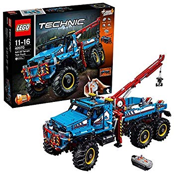 【状態　非常に良い】レゴ(LEGO)テクニック 6x6 全地形マグナムレッカー車 42070【メーカー名】レゴ(LEGO)【メーカー型番】42070【ブランド名】レゴ (LEGO)【商品説明】レゴ(LEGO)テクニック 6x6 全地形マグナムレッカー車 42070単三形電池×6本、単4形電池×3本、付属なし対象年齢 :11から16才電池種別 :電池は別売りのため別途ご購入ください。当店では初期不良に限り、商品到着から7日間は返品を 受付けております。品切れの場合は2週間程度でお届け致します。ご注文からお届けまで1、ご注文⇒24時間受け付けております。2、注文確認⇒当店から注文確認メールを送信します。3、在庫確認⇒中古品は受注後に、再メンテナンス、梱包しますので　お届けまで3日〜10日程度とお考え下さい。4、入金確認⇒前払い決済をご選択の場合、ご入金確認後、配送手配を致します。5、出荷⇒配送準備が整い次第、出荷致します。配送業者、追跡番号等の詳細をメール送信致します。6、到着⇒出荷後、1〜3日後に商品が到着します。当店はリサイクル専門店につき一般のお客様から買取しました中古扱い品です。ご来店ありがとうございます。