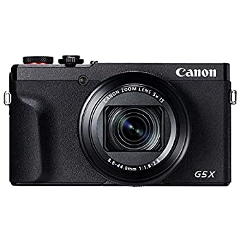Canon コンパクトデジタルカメラ PowerShot G5 X Mark II ブラック 1.0型センサー/F1.8レンズ/光学5倍ズーム PSG5XMARKII