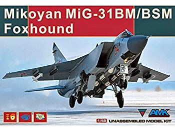 1/48 ミコヤーン MiG-31BM/BSM フォックスハウンド プラモデル【メーカー名】アバンギャルドモデル【メーカー型番】【ブランド名】アバンギャルドモデル【商品説明】1/48 ミコヤーン MiG-31BM/BSM フォックスハウンド プラモデル【スケール】1/48当店では初期不良に限り、商品到着から7日間は返品を 受付けております。品切れの場合は2週間程度でお届け致します。ご注文からお届けまで1、ご注文⇒24時間受け付けております。2、注文確認⇒当店から注文確認メールを送信します。3、在庫確認⇒中古品は受注後に、再メンテナンス、梱包しますので　お届けまで3日〜10日程度とお考え下さい。4、入金確認⇒前払い決済をご選択の場合、ご入金確認後、配送手配を致します。5、出荷⇒配送準備が整い次第、出荷致します。配送業者、追跡番号等の詳細をメール送信致します。6、到着⇒出荷後、1〜3日後に商品が到着します。当店はリサイクル専門店につき一般のお客様から買取しました中古扱い品です。ご来店ありがとうございます。