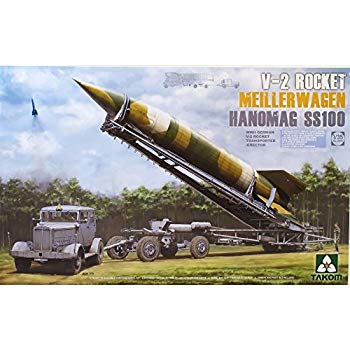 【中古】【非常に良い】タコム 1/35 第二次世界大戦 ドイツ軍 V2ロケット & ロケット運搬/発射台兼用車メイラーワーゲン & ハノマーグSS100トラクター プラモデル TKO20 dwos6rj