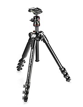 Manfrotto コンパクト三脚 Befree アルミ 4段 ボール雲台キット MKBFRA4-BH khxv5rg