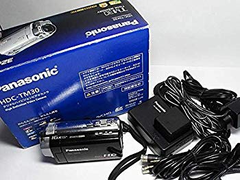 【中古】パナソニック デジタルハイビジョンビデオカメラ オニキスブラック HDC-TM30-K 2m ...