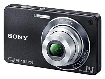 【中古】【非常に良い】ソニー SONY デジタルカメラ Cybershot W350 ブラック DSC-...