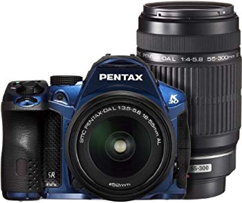 【中古】PENTAX デジタル一眼レフカメラ K-30 ダブルズームキット [DAL18-55mm・DAL55-300mm] クリスタルブルー K-30WZK C-BL 15770 tf8su2k