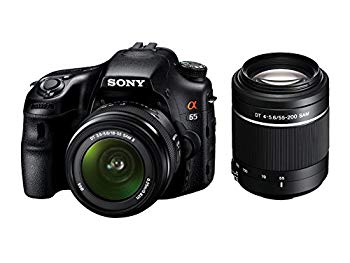 (中古品)SONY ミラーレス一眼 α65 ダブルズームレンズキット DT 18-55mm F3.5-5.6 SAM II＋DT 55-200mm F4-5.6 SAM付属 SLT-A65VX【メーカー名】ソニー【メーカー型番】α65 SLT-A65VX【ブランド名】ソニー(SONY)【商品説明】SONY ミラーレス一眼 α65 ダブルズームレンズキット DT 18-55mm F3.5-5.6 SAM II＋DT 55-200mm F4-5.6 SAM付属 SLT-A65VXキットレンズ：DT18-55mmF3.5-5.6SAMII、DT55-200mmF4-5.6SAMお届け：受注後に再メンテ、梱包します。到着まで3日〜10日程度とお考え下さい。当店では初期不良に限り、商品到着から7日間は返品を 受付けております。品切れの場合は2週間程度でお届け致します。ご注文からお届けまで1、ご注文⇒24時間受け付けております。2、注文確認⇒当店から注文確認メールを送信します。3、在庫確認⇒中古品は受注後に、再メンテナンス、梱包しますので　お届けまで3日〜10日程度とお考え下さい。4、入金確認⇒前払い決済をご選択の場合、ご入金確認後、配送手配を致します。5、出荷⇒配送準備が整い次第、出荷致します。配送業者、追跡番号等の詳細をメール送信致します。6、到着⇒出荷後、1〜3日後に商品が到着します。当店はリサイクル専門店につき一般のお客様から買取しました中古扱い品です。ご来店ありがとうございます。