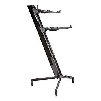 【状態　非常に良い】(中古品)STAY キーボードスタンド Tower 1300/02 ブラック【メーカー名】ステイ(Stay)【メーカー型番】STAY 1300/2 T BLACK【ブランド名】ステイ(Stay)【商品説明】STAY キーボードスタンド Tower 1300/02 ブラック頑丈かつ軽量なキーボードスタンド。持ち運び、屋外での設置に最適。アームを2ペア同梱。はじめから2段セッティングが可能。76鍵盤までのキーボードを設置可能。耐荷重は1段につき最大40kg。持ち運びの際に便利な、専用ソフトケースが付属。当店では初期不良に限り、商品到着から7日間は返品を 受付けております。品切れの場合は2週間程度でお届け致します。ご注文からお届けまで1、ご注文⇒24時間受け付けております。2、注文確認⇒当店から注文確認メールを送信します。3、在庫確認⇒中古品は受注後に、再メンテナンス、梱包しますので　お届けまで3日〜10日程度とお考え下さい。4、入金確認⇒前払い決済をご選択の場合、ご入金確認後、配送手配を致します。5、出荷⇒配送準備が整い次第、出荷致します。配送業者、追跡番号等の詳細をメール送信致します。6、到着⇒出荷後、1〜3日後に商品が到着します。当店はリサイクル専門店につき一般のお客様から買取しました中古扱い品です。ご来店ありがとうございます。