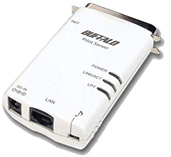 無線LAN（Option） - 【中古】【非常に良い】BUFFALO LPV2-TX1 マルチプロトコルプリントサーバ コンパクト1Pモデル cm3dmju
