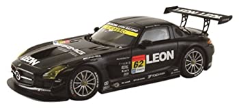 【中古】【非常に良い】エブロ 1/43 LEON SLS SUPER GT300 2013 Okayama Test #62 完成品