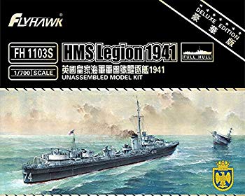 【王者堂】 フライホークモデル 1/700 プラモデル イギリス海軍 HMS L級驅逐艦 リージョン 1941 FH1103 FH1103s FlyHawk (高級仕様：FH1103s)【メーカー名】フライホークモデル【メーカー型番】【ブランド名】フライホークモデル【商品説明】【王者堂】 フライホークモデル 1/700 プラモデル イギリス海軍 HMS L級驅逐艦 リージョン 1941 FH1103 FH1103s FlyHawk (高級仕様：FH1103s)1/700スケールの未塗装組み立て式プラモデル。 組み立て塗装が必要なプラモデル。別途、工具、塗料等が必要です。FH1103s：スペシャルキット、高級仕様の豪華パーツは図をご覧になってください。当店では初期不良に限り、商品到着から7日間は返品を 受付けております。品切れの場合は2週間程度でお届け致します。ご注文からお届けまで1、ご注文⇒24時間受け付けております。2、注文確認⇒当店から注文確認メールを送信します。3、在庫確認⇒中古品は受注後に、再メンテナンス、梱包しますので　お届けまで3日〜10日程度とお考え下さい。4、入金確認⇒前払い決済をご選択の場合、ご入金確認後、配送手配を致します。5、出荷⇒配送準備が整い次第、出荷致します。配送業者、追跡番号等の詳細をメール送信致します。6、到着⇒出荷後、1〜3日後に商品が到着します。当店はリサイクル専門店につき一般のお客様から買取しました中古扱い品です。ご来店ありがとうございます。