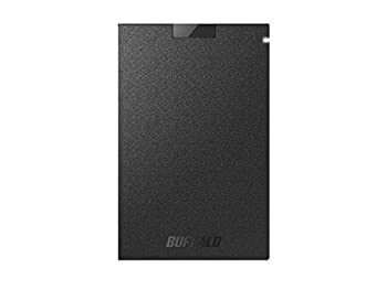 【中古】【非常に良い】バッファロー SSD-PG960U3-BA USB3.1(Gen1) ポータブルSSD 960GB ブラック