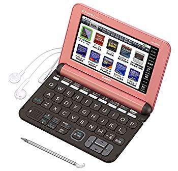【中古】カシオ 電子辞書 エクスワード ビジネスモデル XD-K8700CP コーラルピンク コンテンツ180 w17b8b5