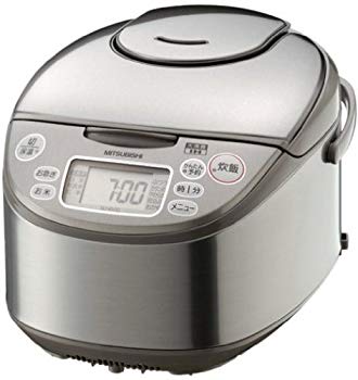 【中古】【非常に良い】三菱電機 NJ-KH10-S IHジャー炊飯器 シルバー 5.5合炊き wyw801m