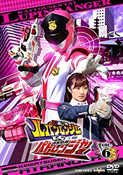 [중고] [매우 좋음] 쾌도전대 루팡 레인저 VS 경찰전대 패트레인저 VOL.6 [DVD] mxn26g8