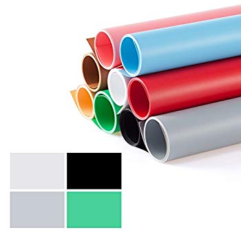 カメラ 【】Meking 撮影用 PVC 背景布 バックペーパー 120x200cm 4色