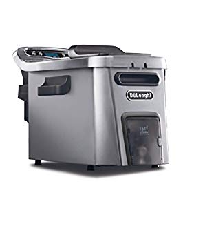 DeLonghi America D44528DZ Livenza Easy Clean Deep Fryer Silver by DeLonghi 2zzhgl6
