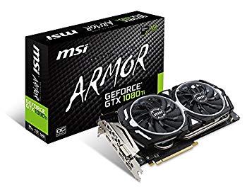 (中古品)MSI GeForce GTX 1080 Ti ARMOR 11G OC グラフィックスボード VD6303【メーカー名】MSI COMPUTER【メーカー型番】GEFORCE GTX 1080 TI ARMOR 11G OC【ブランド名】MSI【商品説明】MSI GeForce GTX 1080 Ti ARMOR 11G OC グラフィックスボード VD6303VD6303 日本正規代理店品 保証1年NVIDIA GeForce GTX 1080 Ti搭載トルクスファンを採用したクーラー「ARMOR 2X」を搭載コアベースクロック 1,531MHzブーストクロック 1,645MHzお届け：受注後に再メンテ、梱包します。到着まで3日〜10日程度とお考え下さい。当店では初期不良に限り、商品到着から7日間は返品を 受付けております。品切れの場合は2週間程度でお届け致します。ご注文からお届けまで1、ご注文⇒24時間受け付けております。2、注文確認⇒当店から注文確認メールを送信します。3、在庫確認⇒中古品は受注後に、再メンテナンス、梱包しますので　お届けまで3日〜10日程度とお考え下さい。4、入金確認⇒前払い決済をご選択の場合、ご入金確認後、配送手配を致します。5、出荷⇒配送準備が整い次第、出荷致します。配送業者、追跡番号等の詳細をメール送信致します。6、到着⇒出荷後、1〜3日後に商品が到着します。当店はリサイクル専門店につき一般のお客様から買取しました中古扱い品です。ご来店ありがとうございます。