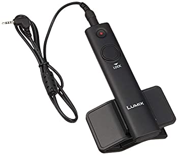 【中古】Panasonic パナソニック シャッターリモコン ルミックス ブラック 外径寸法:約幅25mm×高さ119.8mm×奥行き14.2mm DMW-RS2