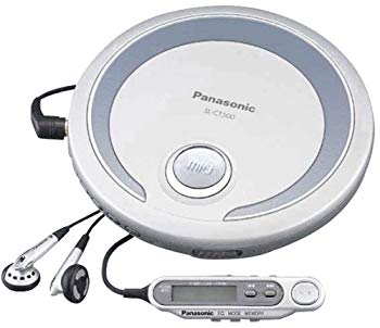 【中古】パナソニック ポータブルCDプレーヤー シルバー SL-CT500-S cm3dmju