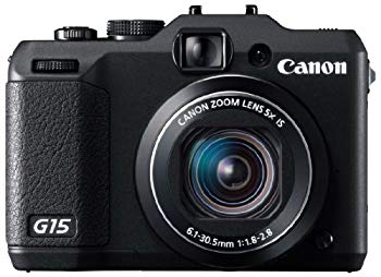 【中古】【非常に良い】Canon デジタルカメラ PowerShot G15 約1210万画素 光学5倍...