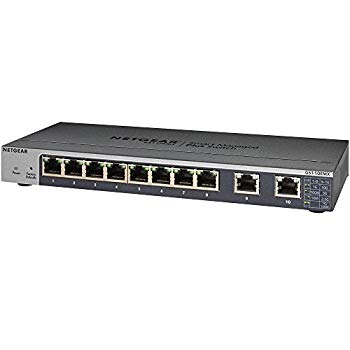 【状態　非常に良い】(中古品)NETGEAR スイッチングハブ ギガ 8ポート マルチギガ対応10Gアップリンク 永久保証 アンマネージプラス GS110EMX-100JPS【メーカー名】ネットギア【メーカー型番】GS110EMX-100JPS【ブランド名】ネットギア【商品説明】NETGEAR スイッチングハブ ギガ 8ポート マルチギガ対応10Gアップリンク 永久保証 アンマネージプラス GS110EMX-100JPSスイッチングハブ ギガ 8ポート マルチギガ対応 10Gアップリンク アンマネージプラス・スイッチ1000BASE-T（10M/100M/1G）×8、10GBase-T（100M/1G/2.5G/5G/10GBASE-T）x2IEEE 802.3bz - 2ポートがマルチギガ対応。既存で利用しているCat5e/Cat6ケーブルで最大5 Gbpsで接続可能。19インチラックマウント対応 / ラックマウントキット付属ファンレス静音設計当店では初期不良に限り、商品到着から7日間は返品を 受付けております。品切れの場合は2週間程度でお届け致します。ご注文からお届けまで1、ご注文⇒24時間受け付けております。2、注文確認⇒当店から注文確認メールを送信します。3、在庫確認⇒中古品は受注後に、再メンテナンス、梱包しますので　お届けまで3日〜10日程度とお考え下さい。4、入金確認⇒前払い決済をご選択の場合、ご入金確認後、配送手配を致します。5、出荷⇒配送準備が整い次第、出荷致します。配送業者、追跡番号等の詳細をメール送信致します。6、到着⇒出荷後、1〜3日後に商品が到着します。当店はリサイクル専門店につき一般のお客様から買取しました中古扱い品です。ご来店ありがとうございます。