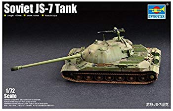 (中古品)トランペッター 1/72 ソビエト軍 JS-7重戦車 プラモデル 07136【メーカー名】トランペッター(TRUMPETER)【メーカー型番】7136【ブランド名】トランペッター(TRUMPETER)【商品説明】トランペッター 1/72 ソビエト軍 JS-7重戦車 プラモデル 07136この度はご来店誠に有難うございます！当店では初期不良に限り、商品到着から7日間は返品を受付けております。ご注文後のお客様都合での返品はお受けしておりませんのでご了承ください。他モールとの併売を行っておりますので、万が一売り切れの場合はご連絡させて頂きます。当店の・品は、お客様から買い取りました中古扱い品です。ご注文からお届けまで1、ご注文⇒ご注文は24時間受け付けております。2、注文確認⇒ご注文後、当店から注文確認メールを送信します。3、在庫確認⇒お届けまで3日から10日程度とお考え下さい。商品によってはお取り寄せさせていただきますので、通常よりお時間がかかる場合があります。その際はご連絡させていただきますのでご了承願います。当店は少人数運営のため、電話でのお問い合わせは受け付けておりませんので、メールにてお願い致します。ご来店ありがとうございます。