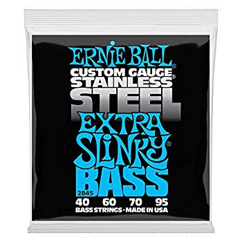 【状態　非常に良い】(中古品)【正規品】 ERNIE BALL ベース弦 ステンレス エクストラ (40-95) 2845 STAINLESS EXTRA SLINKY BASS【メーカー名】ERNIE BALL【メーカー型番】P02845【ブランド名】ERNIEBALL【商品説明】【正規品】 ERNIE BALL ベース弦 ステンレス エクストラ (40-95) 2845 STAINLESS EXTRA SLINKY BASSこの度はご来店誠に有難うございます！当店では初期不良に限り、商品到着から7日間は返品を受付けております。ご注文後のお客様都合での返品はお受けしておりませんのでご了承ください。他モールとの併売を行っておりますので、万が一売り切れの場合はご連絡させて頂きます。当店の・品は、お客様から買い取りました中古扱い品です。ご注文からお届けまで1、ご注文⇒ご注文は24時間受け付けております。2、注文確認⇒ご注文後、当店から注文確認メールを送信します。3、在庫確認⇒お届けまで3日から10日程度とお考え下さい。商品によってはお取り寄せさせていただきますので、通常よりお時間がかかる場合があります。その際はご連絡させていただきますのでご了承願います。当店は少人数運営のため、電話でのお問い合わせは受け付けておりませんので、メールにてお願い致します。ご来店ありがとうございます。