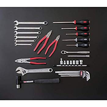 【状態　非常に良い】(中古品)トネ(TONE) シャッター付サービスボード 工具一式のみ CS310C【メーカー名】TONE(株)【メーカー型番】CS310C【ブランド名】トネ(TONE)【商品説明】トネ(TONE) シャッター付サービスボード 工具一式のみ CS310C●入数：1S●セット内容:工具一式のみ●セット内容(点):35●質量(kg):3.9●ハーフサイズで狭いスペースでも設置可能です。●スタンダードな9.5sqツールをセットしています。当店では初期不良に限り、商品到着から7日間は返品を 受付けております。品切れの場合は2週間程度でお届け致します。ご注文からお届けまで1、ご注文⇒24時間受け付けております。2、注文確認⇒当店から注文確認メールを送信します。3、在庫確認⇒中古品は受注後に、再メンテナンス、梱包しますので　お届けまで3日〜10日程度とお考え下さい。4、入金確認⇒前払い決済をご選択の場合、ご入金確認後、配送手配を致します。5、出荷⇒配送準備が整い次第、出荷致します。配送業者、追跡番号等の詳細をメール送信致します。6、到着⇒出荷後、1〜3日後に商品が到着します。当店はリサイクル専門店につき一般のお客様から買取しました中古扱い品です。ご来店ありがとうございます。