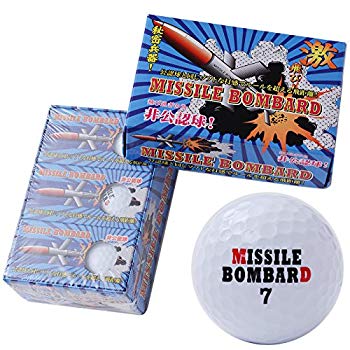 【中古】LEZAX(レザックス) ゴルフボール Missile Bombard 非公認球 2ピース 6個入...