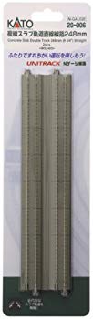 【中古】KATO Nゲージ 複線スラブ軌道直線線路 248mm 2本入 20-006 鉄道模型用品 i8my1cf