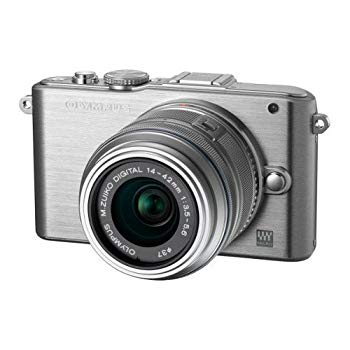 【中古】OLYMPUS ミラーレス一眼 PEN mini E-PM1 レンズキット シルバー E-PM1 LKIT SLV g6bh9ry