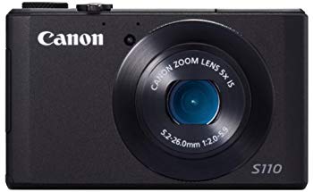 【中古】Canon デジタルカメラ PowerShot S110 約1210万画素 F2.0 光学5倍ズーム ...