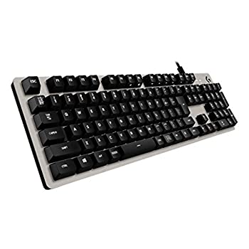 【中古】【非常に良い】Logicool G ゲーミングキーボード G413rSV シルバー メカニ...