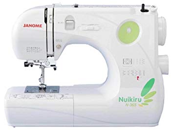 电子缝纫机 - 【中古】【非常に良い】JANOME ジャノメ コンパクト電子速度制御ミシン 【Nuikiru】 N-365 6g7v4d0
