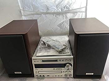 【中古】ONKYO CD/MDチューナーアンプシステム 木目 X-N7FX(D) 6g7v4d0